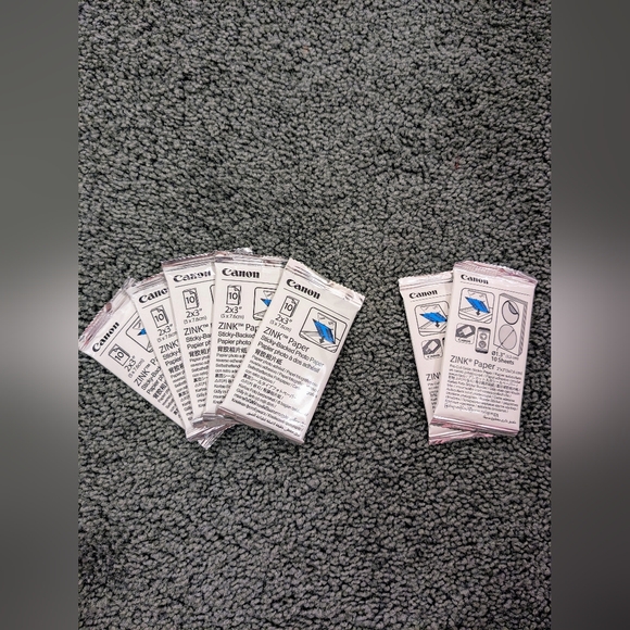 Rose Gold Canon Ivy Bluetooth Mini Photo Printer AND Photo Papers - Picture 4 of 4